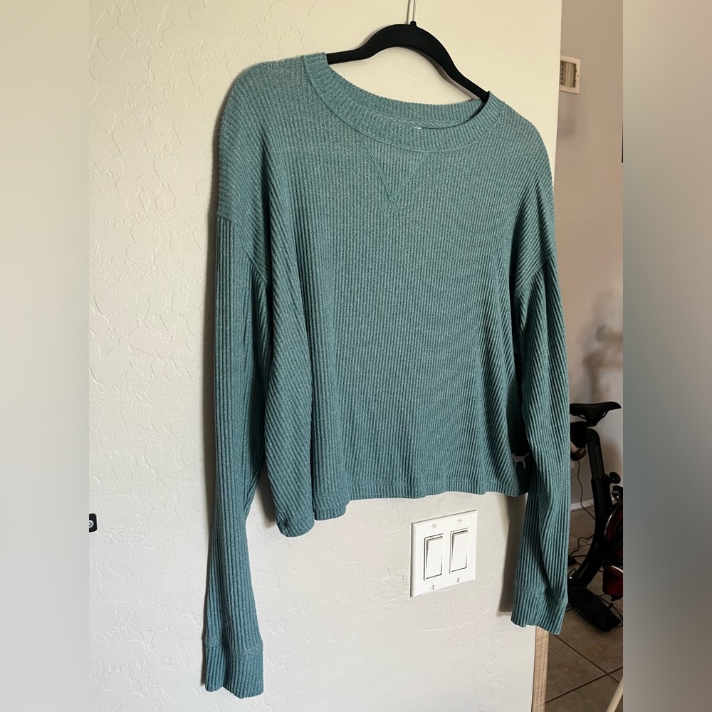 PINK cropped long sleeve.
